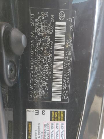 JTKJF5C74E3070978 - 2014 TOYOTA SCION TC Schwarz Foto 12