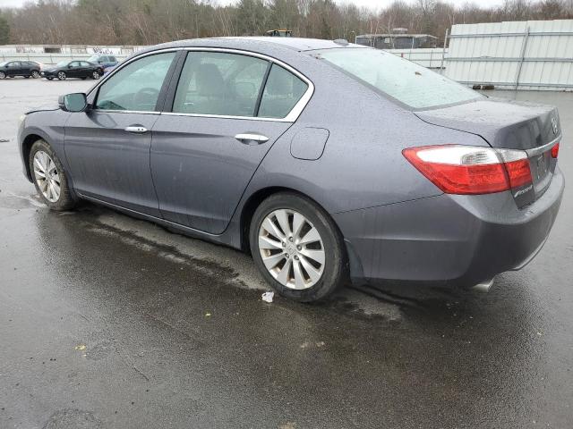 1HGCR3F80DA002432 - 2013 HONDA ACCORD EXL GRAY photo 2