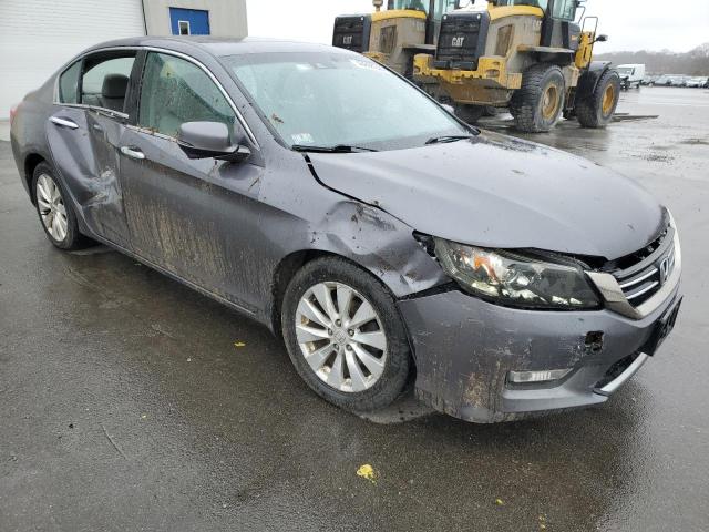 1HGCR3F80DA002432 - 2013 HONDA ACCORD EXL GRAY photo 4