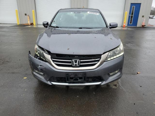 1HGCR3F80DA002432 - 2013 HONDA ACCORD EXL GRAY photo 5