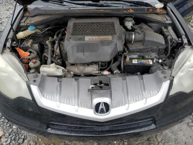 5J8TB18587A011430 - 2007 ACURA RDX TECHNOLOGY BLACK photo 12