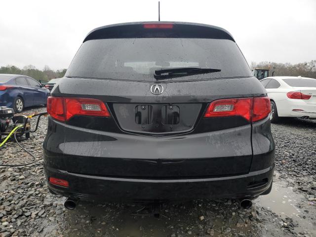 5J8TB18587A011430 - 2007 ACURA RDX TECHNOLOGY BLACK photo 6