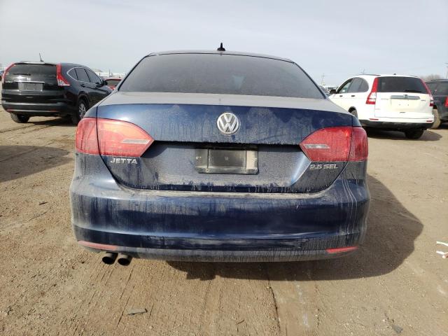 3VWLZ7AJ1BM093014 - 2011 VOLKSWAGEN JETTA SEL BLUE photo 6