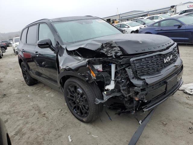 5XYP5DHC7NG303509 - 2022 KIA TELLURIDE SX BLACK photo 4