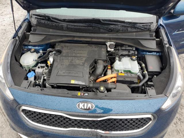 KNDCB3LC9H5074871 - 2017 KIA NIRO FE BLUE photo 11