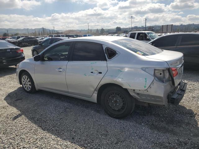 3N1AB7AP9JY236174 - 2018 NISSAN SENTRA S SILVER photo 2