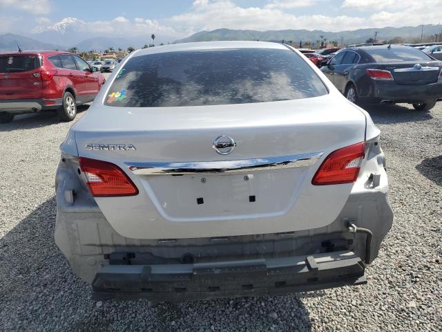 3N1AB7AP9JY236174 - 2018 NISSAN SENTRA S SILVER photo 6