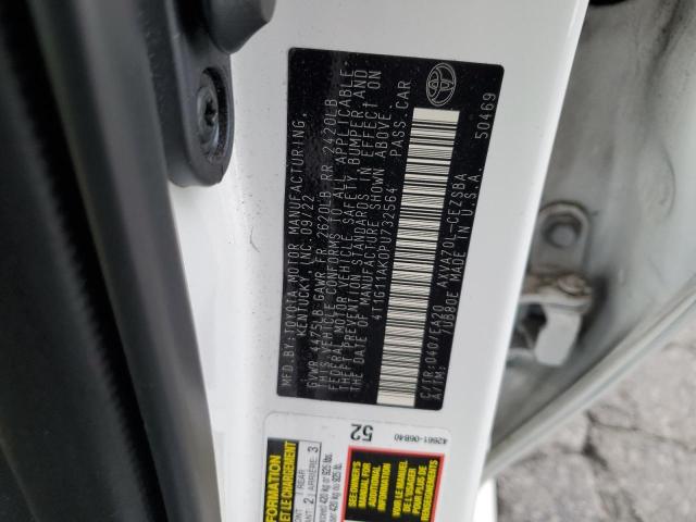 4T1G11AK0PU732564 - 2023 TOYOTA CAMRY SE NIGHT SHADE WHITE photo 12