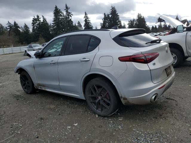 ZASPAKBNXM7D10323 - 2021 ALFA ROMEO STELVIO TI SILVER photo 2