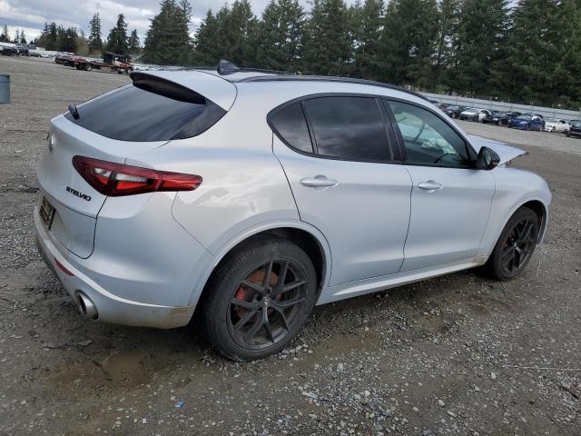 ZASPAKBNXM7D10323 - 2021 ALFA ROMEO STELVIO TI SILVER photo 3