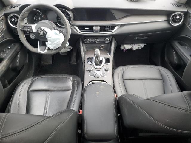 ZASPAKBNXM7D10323 - 2021 ALFA ROMEO STELVIO TI SILVER photo 8