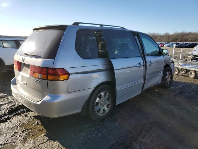 5FNRL18824B122512 - 2004 HONDA ODYSSEY EX SILVER photo 3