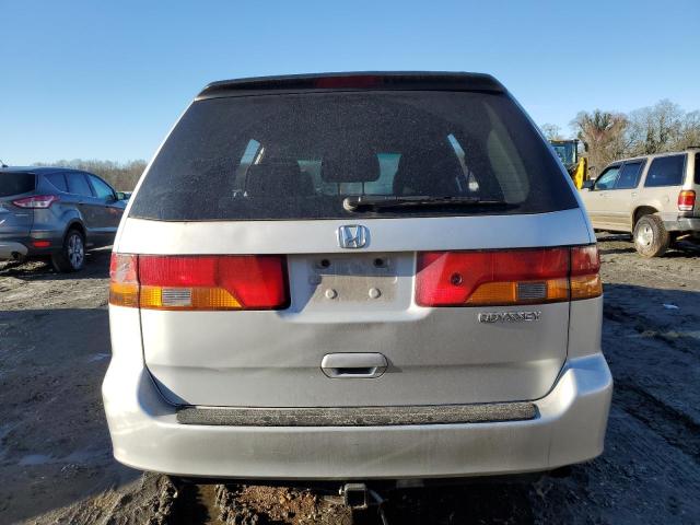 5FNRL18824B122512 - 2004 HONDA ODYSSEY EX SILVER photo 6