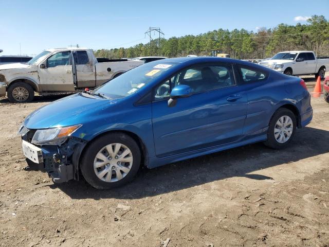 2HGFG3B53CH550682 - 2012 HONDA CIVIC LX BLUE photo 1