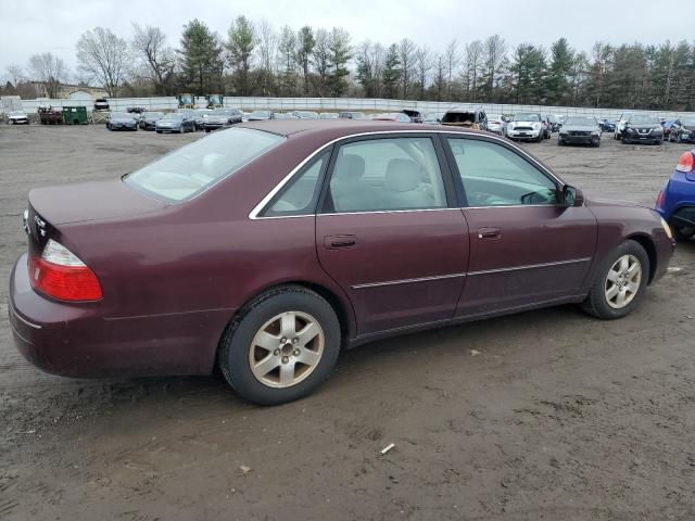 4T1BF28B53U304605 - 2003 TOYOTA AVALON XL BURGUNDY photo 3