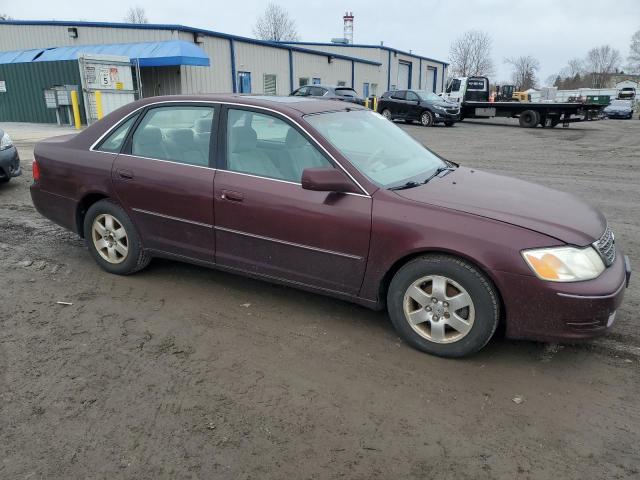 4T1BF28B53U304605 - 2003 TOYOTA AVALON XL BURGUNDY photo 4