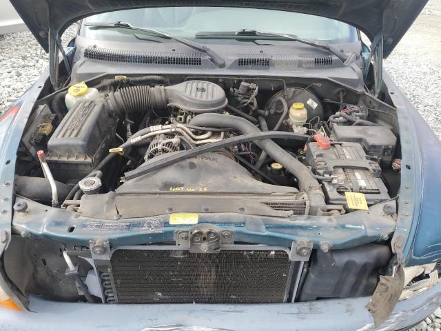 1B7FL26X4WS673436 - 1998 DODGE DAKOTA GREEN photo 11