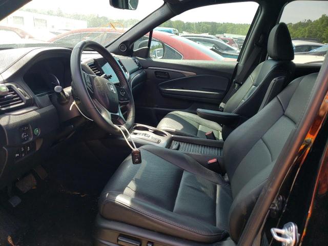 5FNYF8H50NB002761 - 2022 HONDA PASSPORT EXL BLACK photo 7