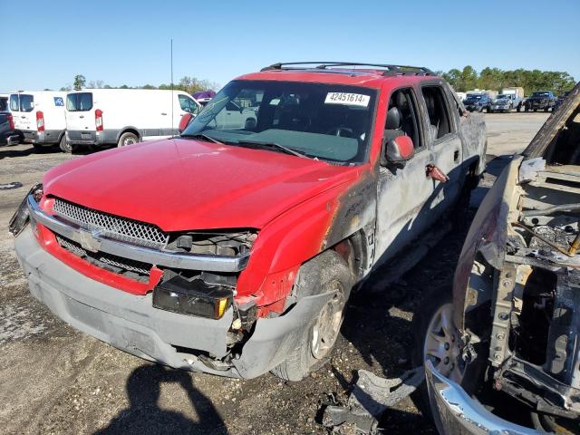 2002 CHEVROLET AVALANCHE K1500, 