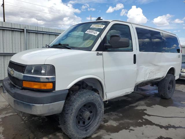 1GAZGMFG4G1220897 - 2016 CHEVROLET EXPRESS G3 LT WHITE photo 1