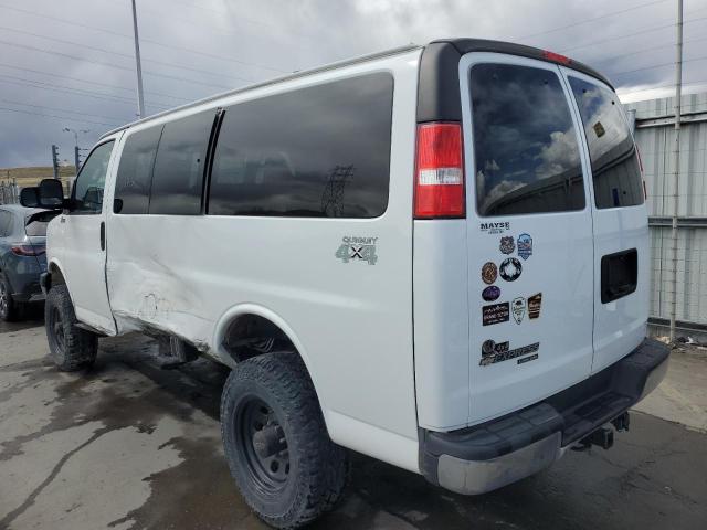 1GAZGMFG4G1220897 - 2016 CHEVROLET EXPRESS G3 LT WHITE photo 2