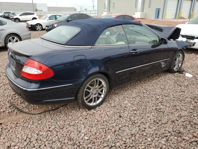 WDBTK56F09T101162 - 2009 MERCEDES-BENZ CLK 350 BLUE photo 3