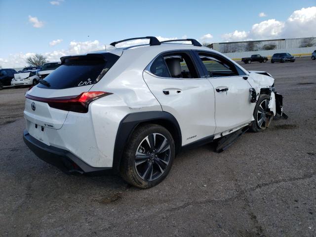 JTHX9JBH9L2033731 - 2020 LEXUS UX 250H WHITE photo 3