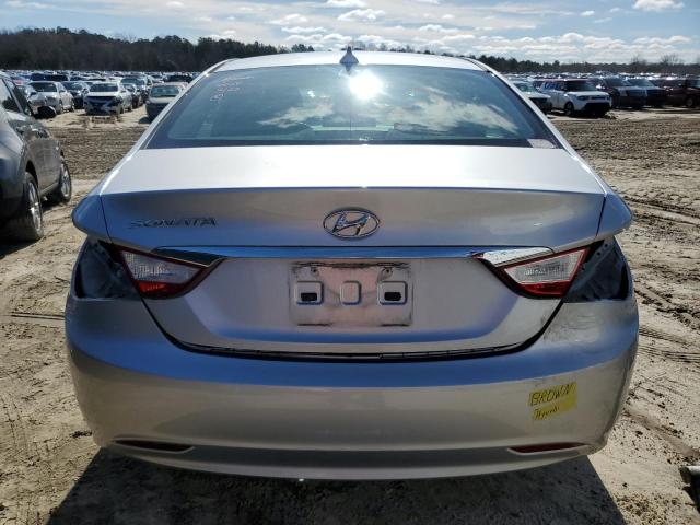 5NPEB4ACXDH766620 - 2013 HYUNDAI SONATA GLS SILVER photo 6