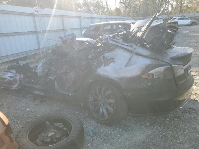 5YJSA1E4XGF137739 - 2016 TESLA MODEL S 黑色 照片 2