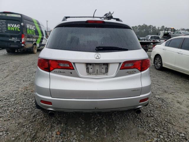 5J8TB18247A002570 - 2007 ACURA RDX SILVER photo 6