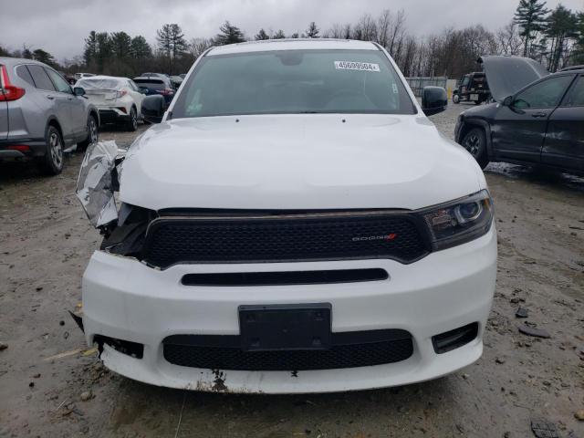 1C4RDJDG1KC708039 - 2019 DODGE DURANGO GT WHITE photo 5