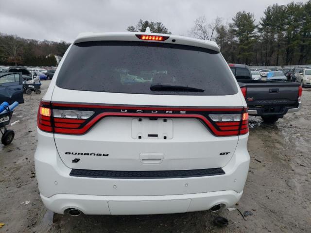 1C4RDJDG1KC708039 - 2019 DODGE DURANGO GT WHITE photo 6