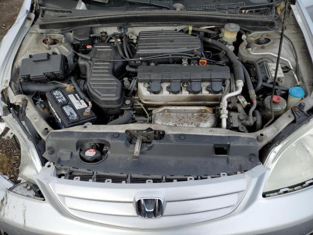 2HGES26712H600087 - 2002 HONDA CIVIC EX SILVER photo 11