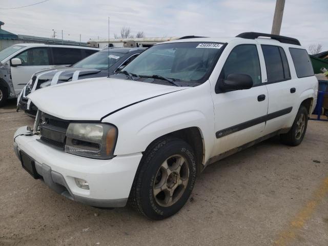 1GNET16S746153481 - 2004 CHEVROLET TRAILBLAZE EXT LS WHITE photo 1