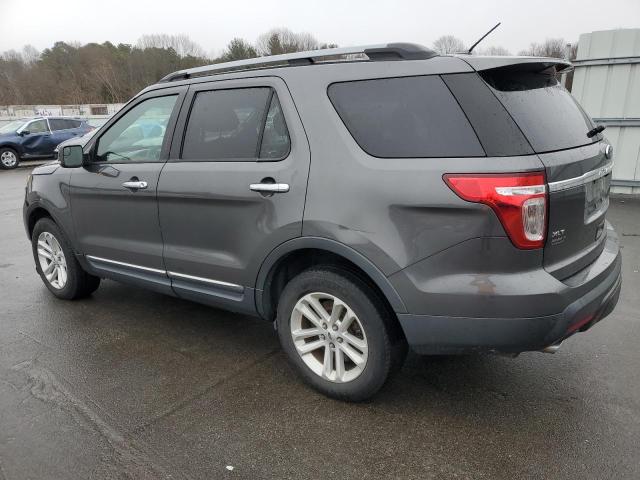 1FM5K8D87FGB67451 - 2015 FORD EXPLORER XLT GRAY photo 2