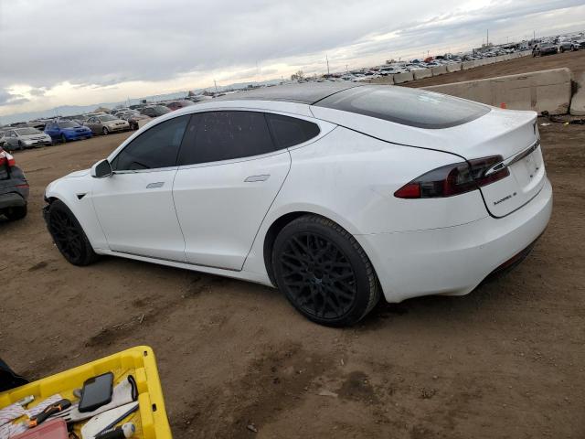 5YJSA1E19HF183358 - 2017 TESLA MODEL S WHITE photo 2