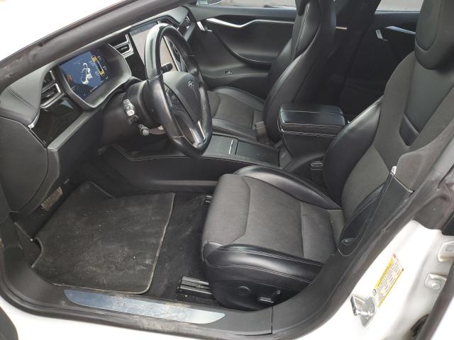 5YJSA1E19HF183358 - 2017 TESLA MODEL S WHITE photo 7