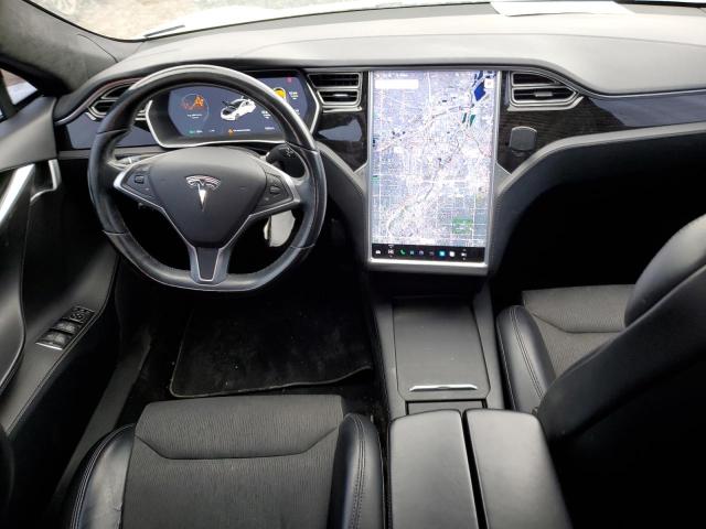 5YJSA1E19HF183358 - 2017 TESLA MODEL S WHITE photo 8
