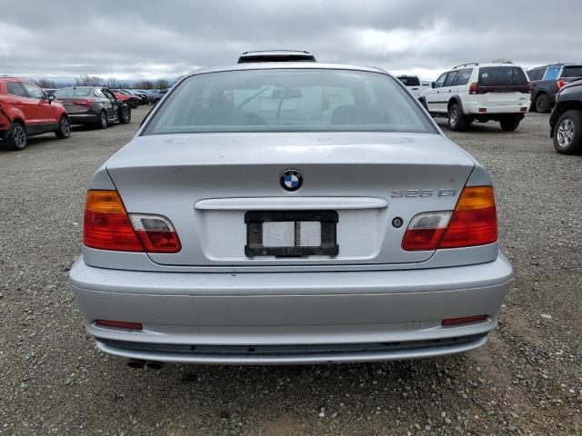 WBABN33481JW59818 - 2001 BMW 325 CI SILVER photo 6