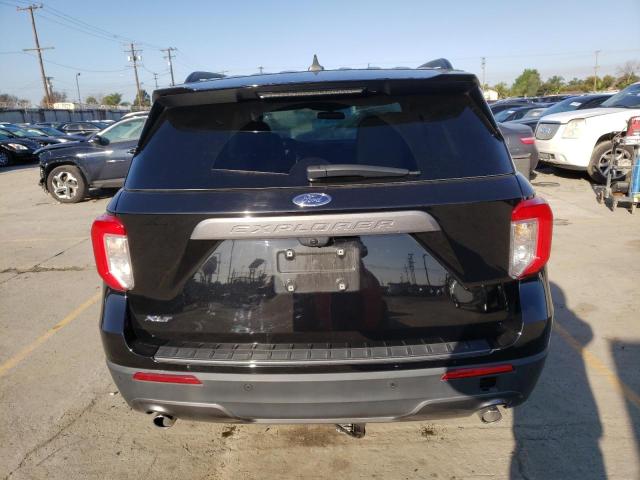 1FMSK7DH4NGB01113 - 2022 FORD EXPLORER XLT BLACK photo 6