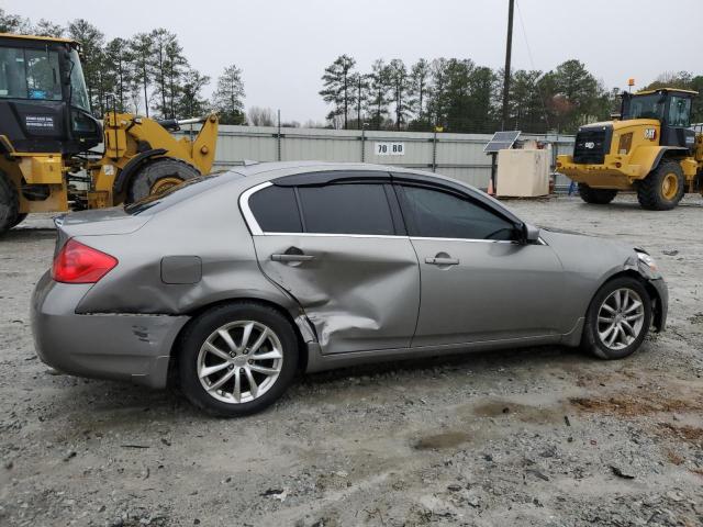 JNKCV61E39M309221 - 2009 INFINITI G37 BASE GRAY photo 3