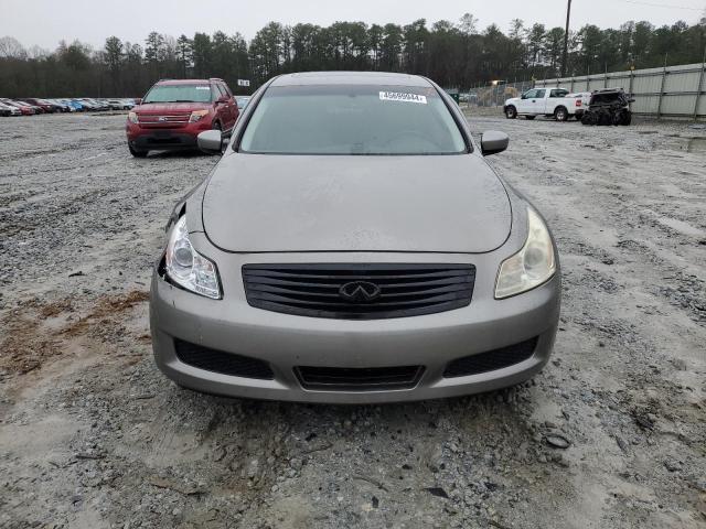 JNKCV61E39M309221 - 2009 INFINITI G37 BASE GRAY photo 5