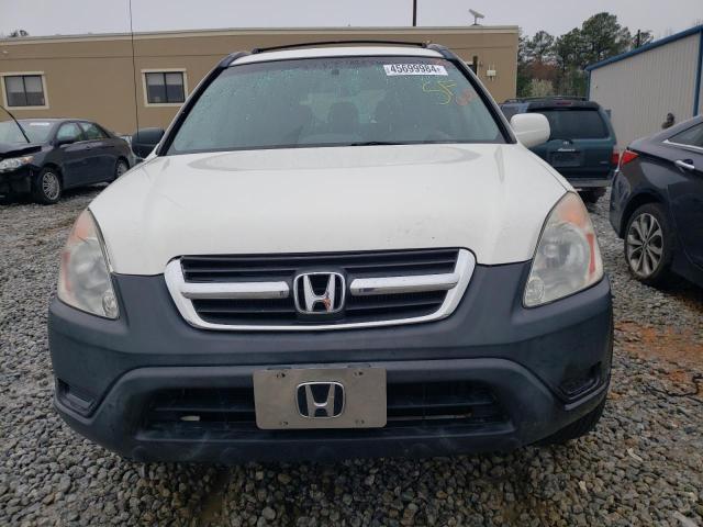 SHSRD78853U148514 - 2003 HONDA CR-V EX WHITE photo 5