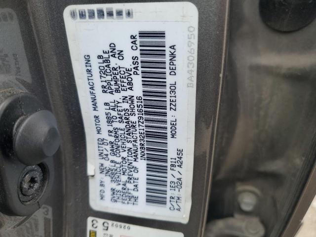 1NXBR32E17Z916516 - 2007 TOYOTA COROLLA CE GRAY photo 13