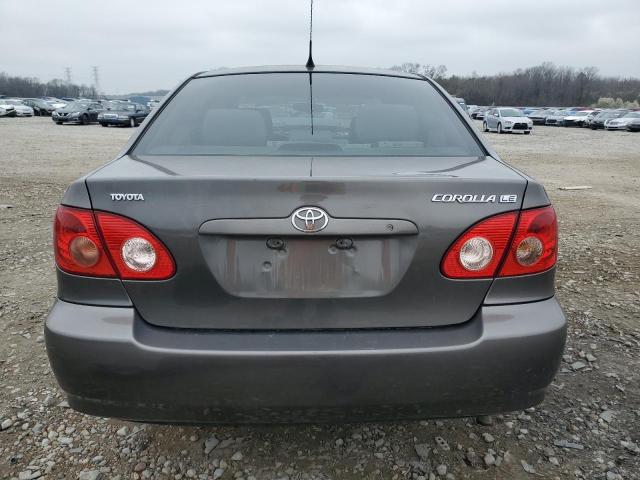 1NXBR32E17Z916516 - 2007 TOYOTA COROLLA CE GRAY photo 6