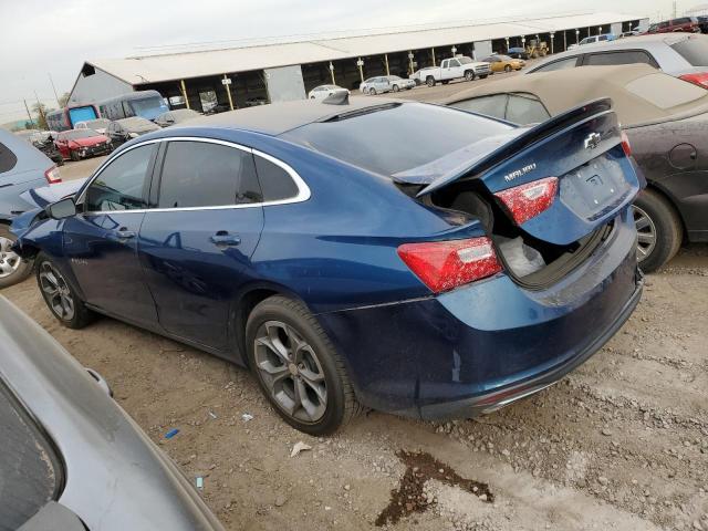 1G1ZG5STXKF207141 - 2019 CHEVROLET MALIBU RS BLUE photo 2