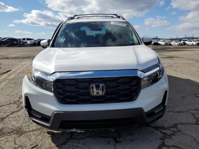 5FNYF8H50PB016520 - 2023 HONDA PASSPORT EXL WHITE photo 5