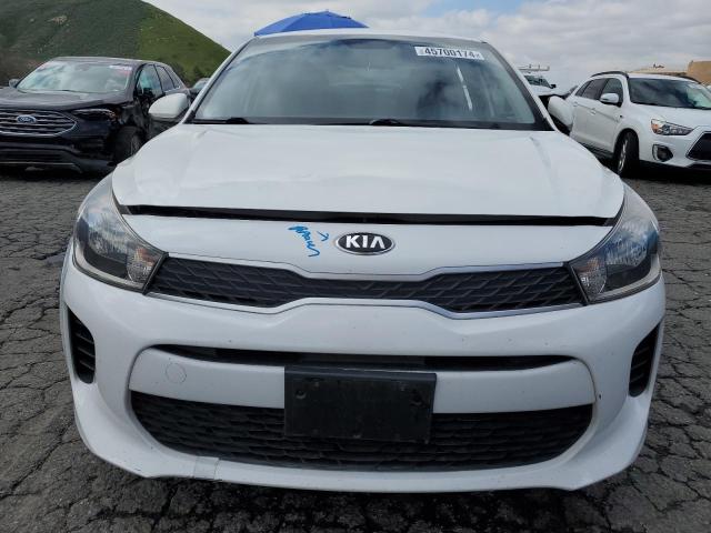 3KPA24AB2KE188505 - 2019 KIA RIO S WHITE photo 5