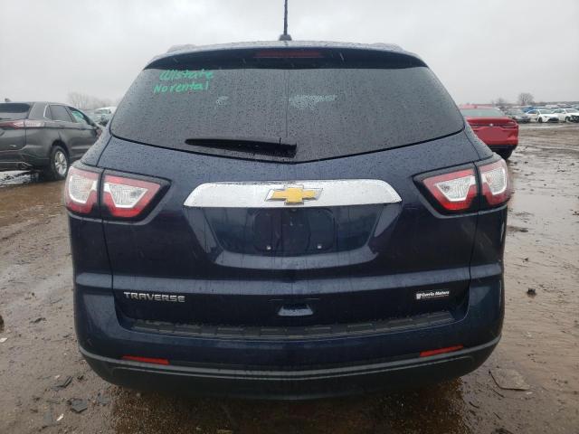 1GNKRFED2HJ227667 - 2017 CHEVROLET TRAVERSE LS BLUE photo 6