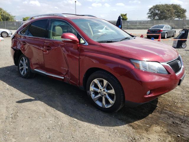 2T2BK1BAXBC096769 - 2011 LEXUS RX 350 MAROON photo 4